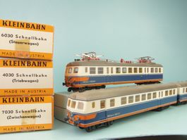 Kleinbahn H0 4030/6030/7030 3-teilige Schnellbahn, wie NEU