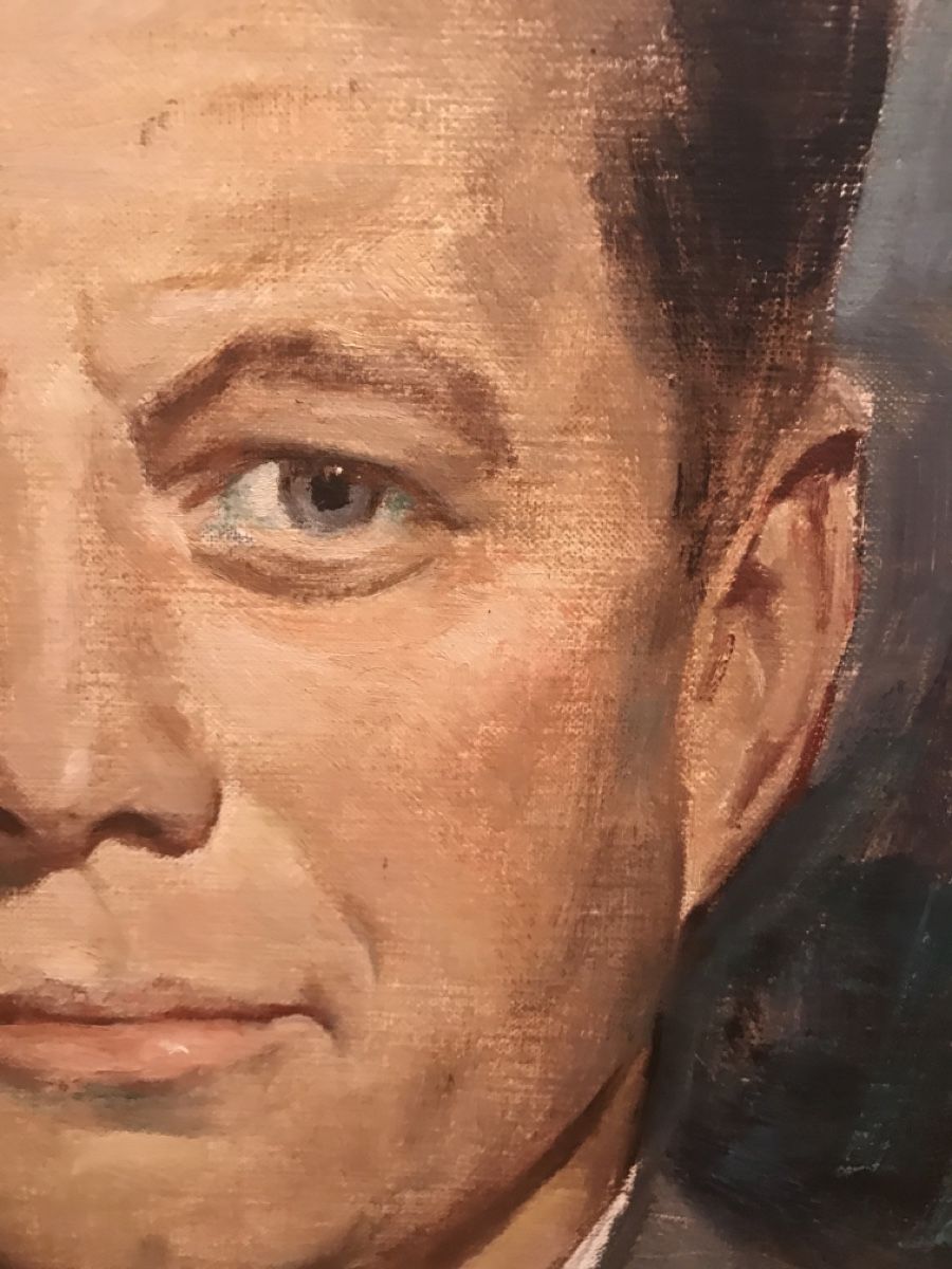 Dipinti: Gemälde  Portrait von JF Kennedy – Usato da Sursee venduto da lucialiani