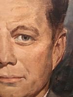 Gemälde  Portrait von JF Kennedy