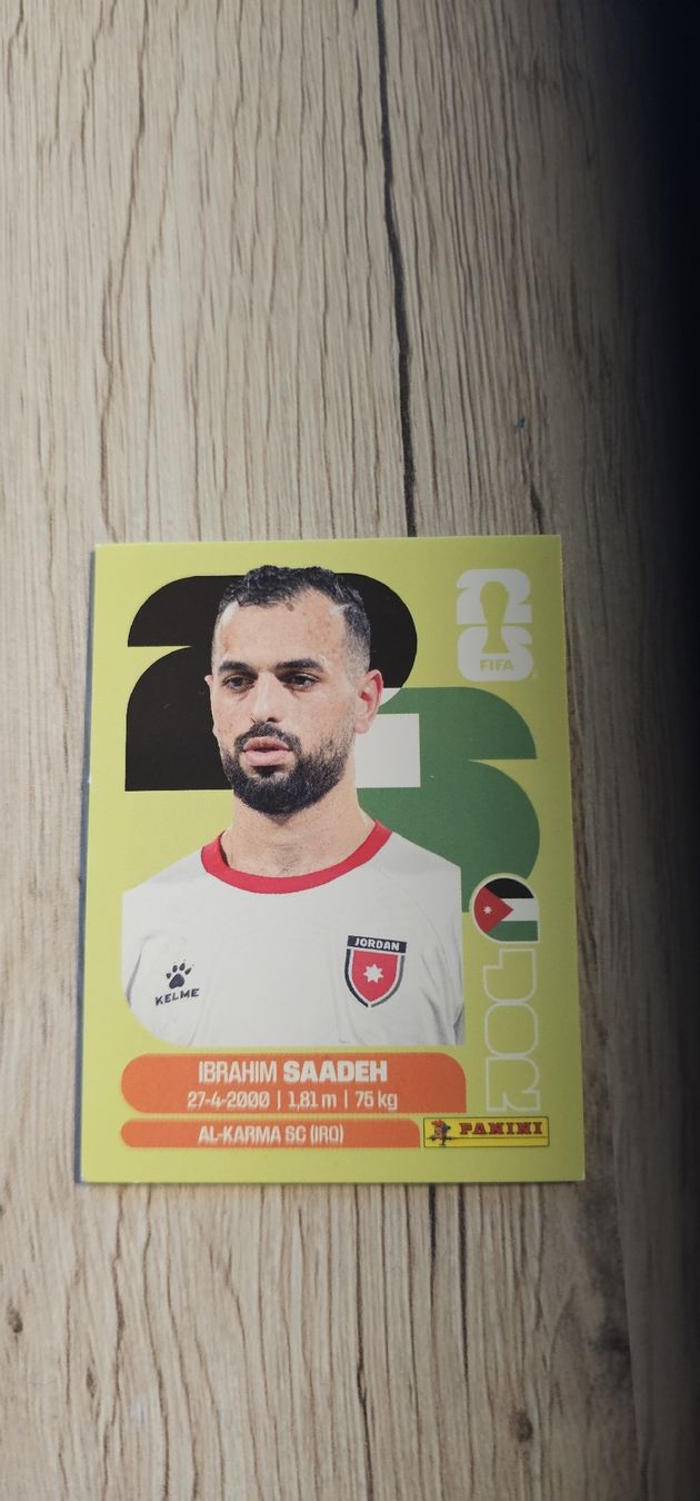 Panini Sammelbilder & Trading cards: Fifa World Cup Panini JOR 9  – Neu und originalverpackt aus Biel VS von volcom8702