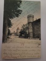 Alte Ansichtskarte Biel gelaufen 1906 gestempelt Rmu