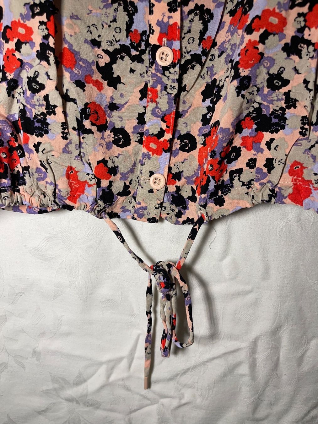 Zebra Camicette: Kurzarm Top mit Blumenmuster, Gr. 40 – Nuovo e nell'imballaggio originale da Rapperswil SG venduto da Letas_closet 2