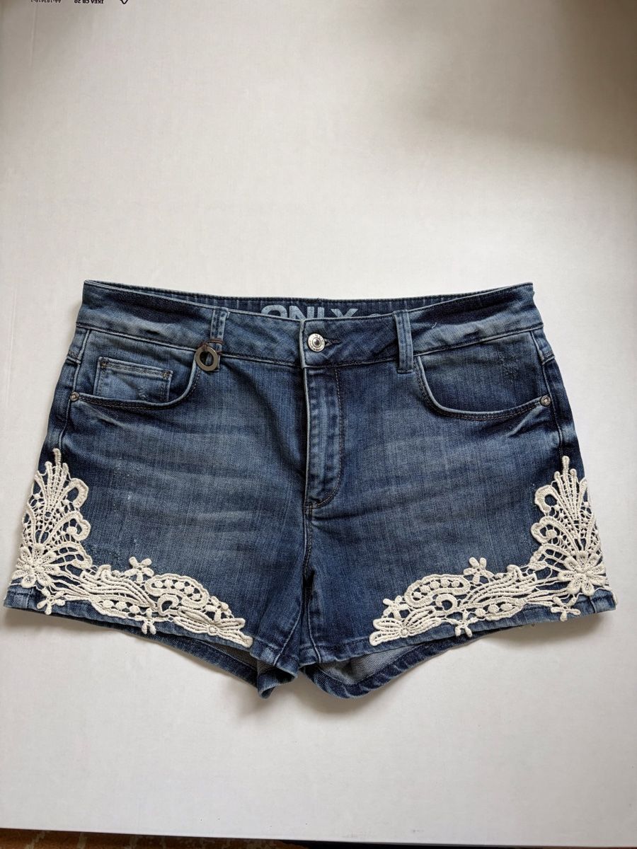 Only Jeans: short jeans et dentelle ONLY – Nuovo (secondo la descrizione) da Le Noirmont venduto da Fanny_ 4