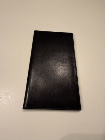 Bucherer Black Leather Wallet Card Holder - Pristine!