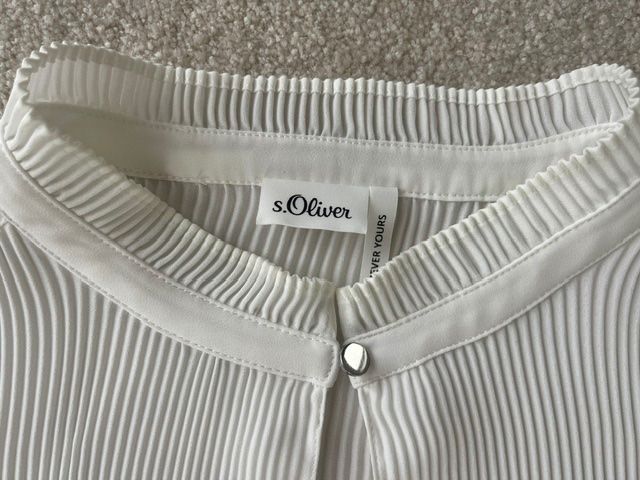 S.Oliver Camicette: S. Oliver Bluse / Tunika cremeweiss Gr. 40 – Usato da Aesch ZH venduto da niro007 4