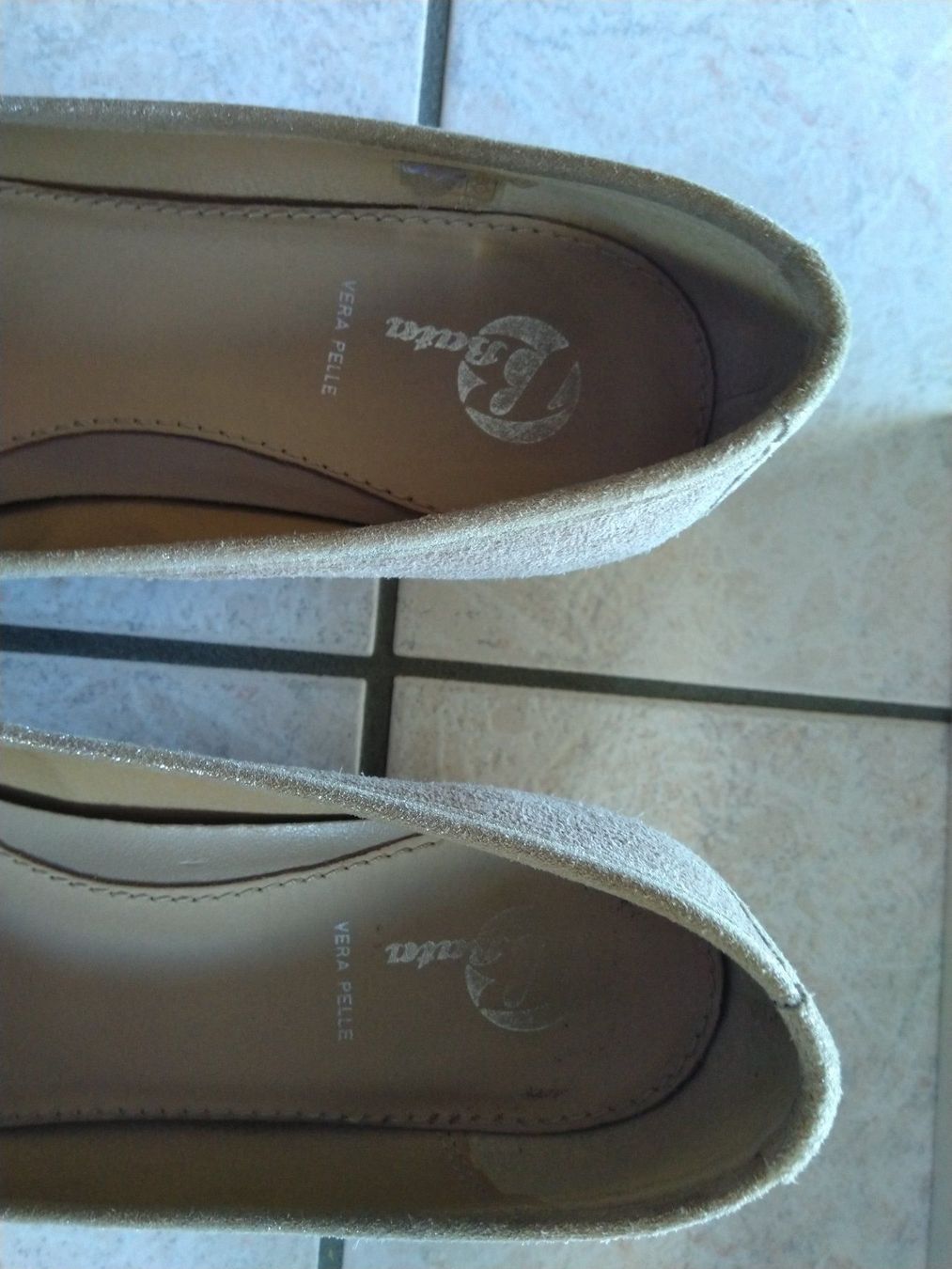 Damenschuhe: neuwertige leder Ballarina BATA Absatz 5cm gr. 39 – Neu (gemäss Beschreibung) aus Porza von tbch 3