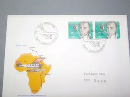 1977, FDC, ZH-Kairo, Mittelholzer Gedenk
