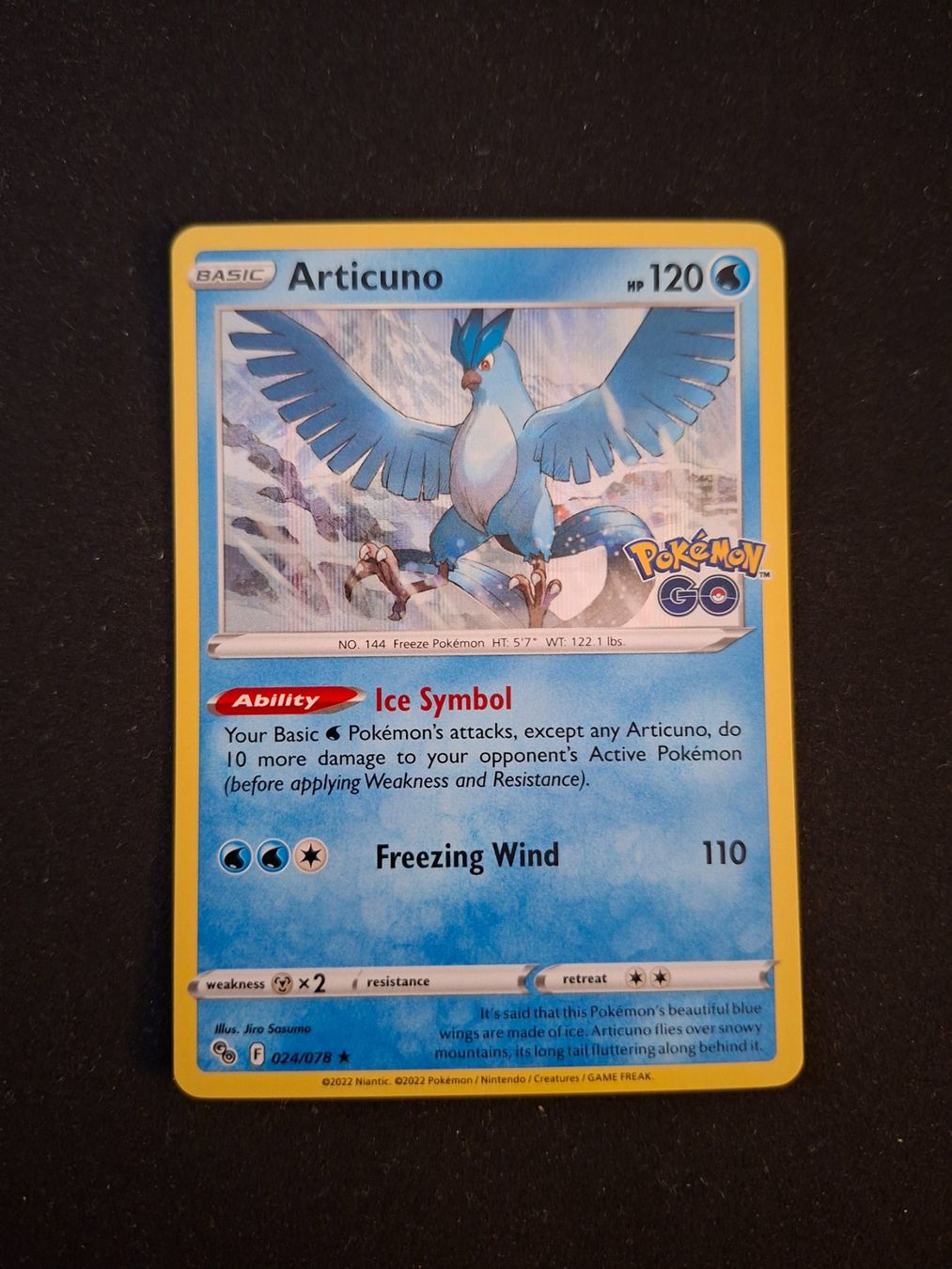 Pokémon Carte collezionabili: Articuno holo #024 Pokemon Go EN – Usato da Biasca venduto da Sara_Poke123