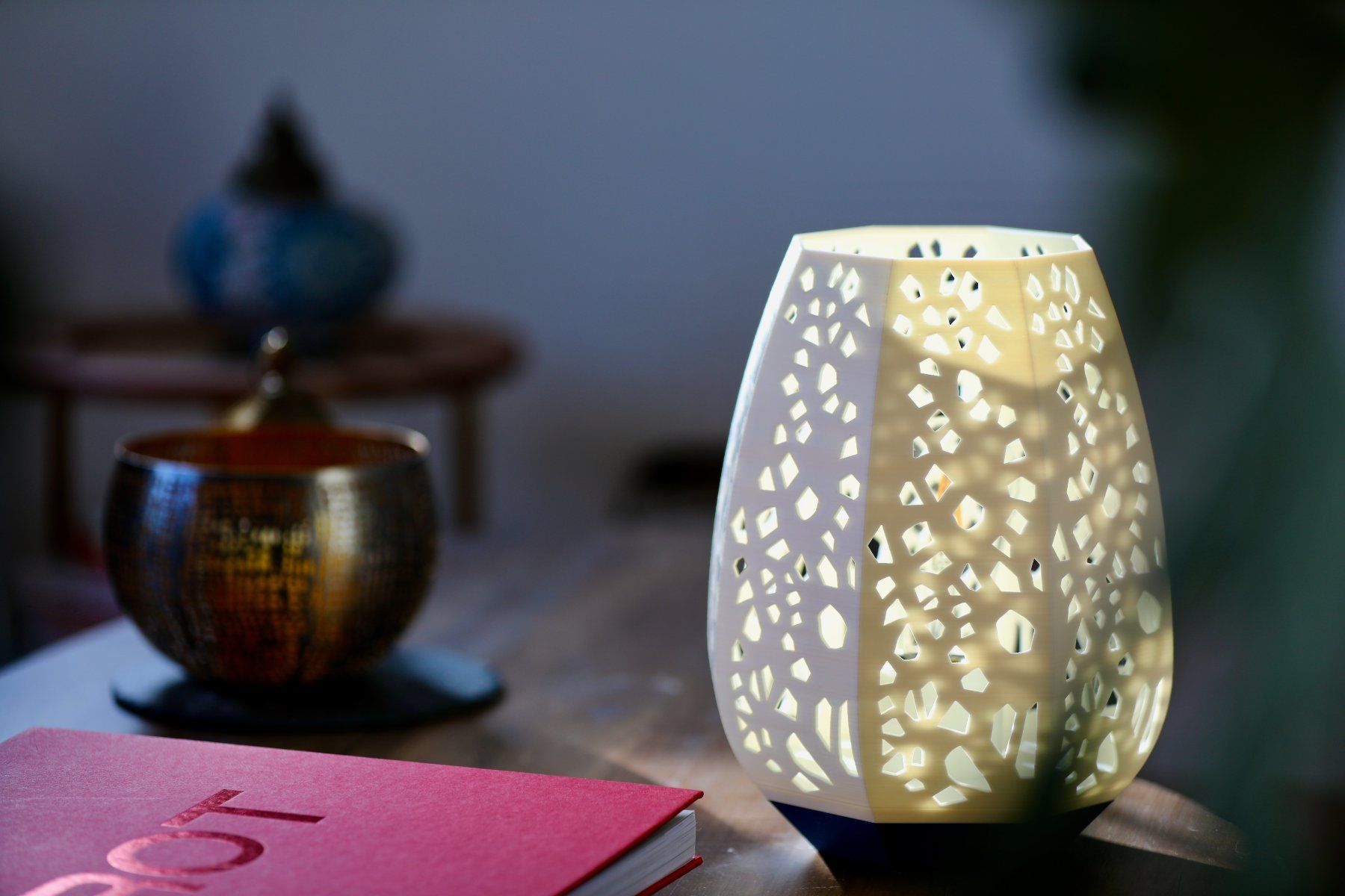 Lampes: Elegante Voronoi Lampe – D'occasion à Zürich par balin777 2