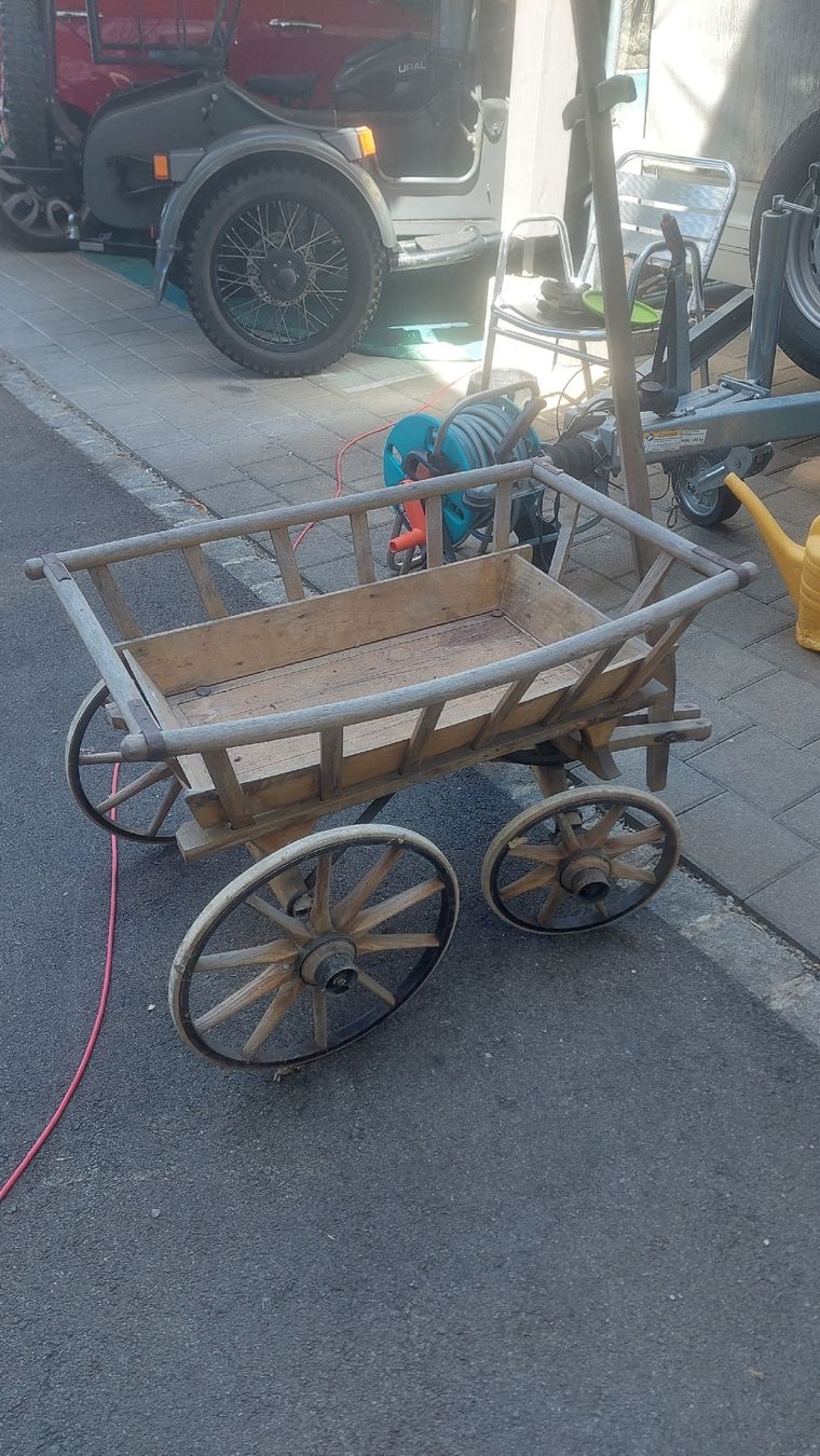 Carriole: Holz Handwagen antiker Zustand – Usato da Konolfingen venduto da lanomi 4