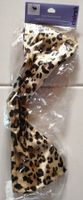 Haaraccessoires (bun scrunchie), 2er Pack, Leo Print, Neu