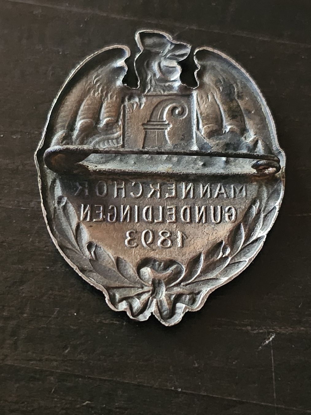 Medaglie: Männenchor GUNDELDINGEN 1893 – Usato da la neuveville venduto da houeka 1