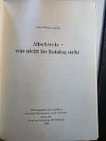 Altschweiz - Was nicht im Katalog steht - 1968