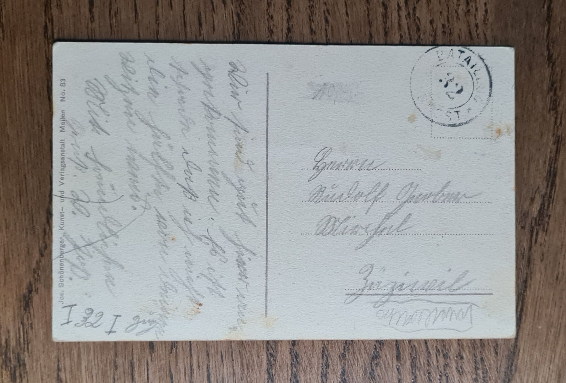 Cartoline postali: Spasskarte Militärdienst, Feldpost – Usato da Ebikon venduto da Donar50 1