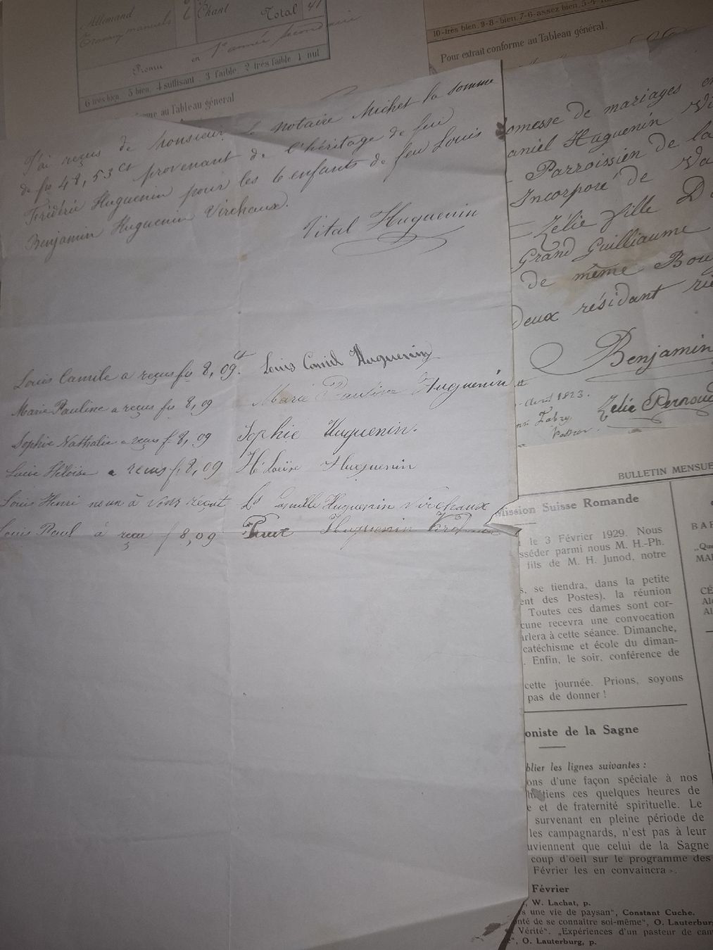 Documenti: Alte Rechnungen und sonstiges – Usato da Balgach venduto da SIMEON27 1
