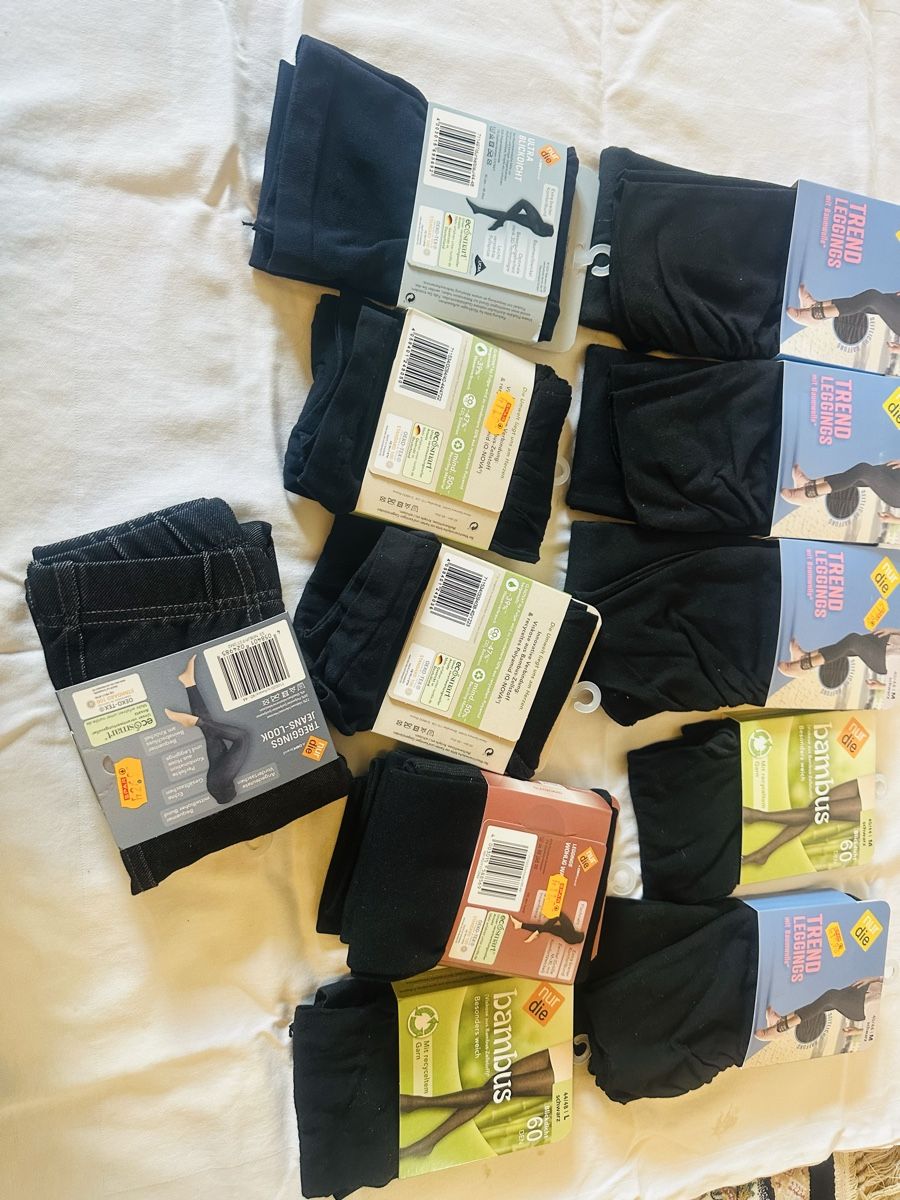 Leggings: Trend Leggings mit Baumwolle 83-40 oder 40-44 – Nuovo (secondo la descrizione) da Dietikon venduto da moradi24 6