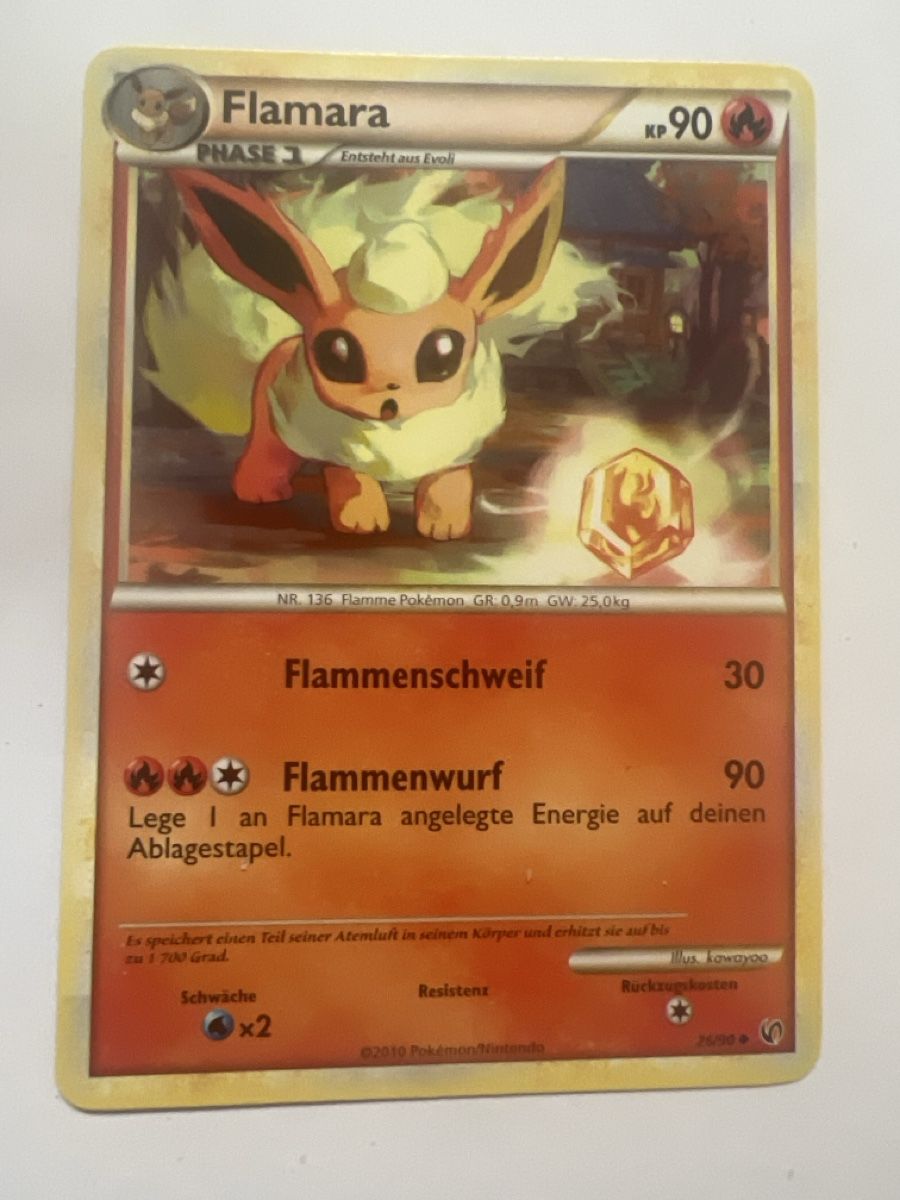 Pokémon Carte collezionabili: Flamara Pokémon  – Usato da Frauenfeld venduto da mwguv
