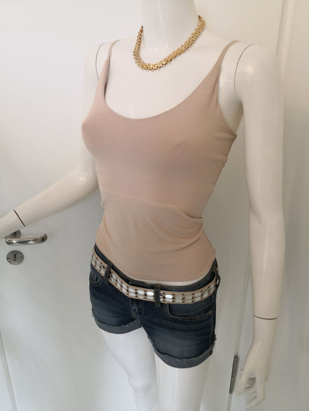 Mango Top: 🤩MANGO TOP BEIGE – Usato da Olten venduto da Naja-Twins-Twins 7