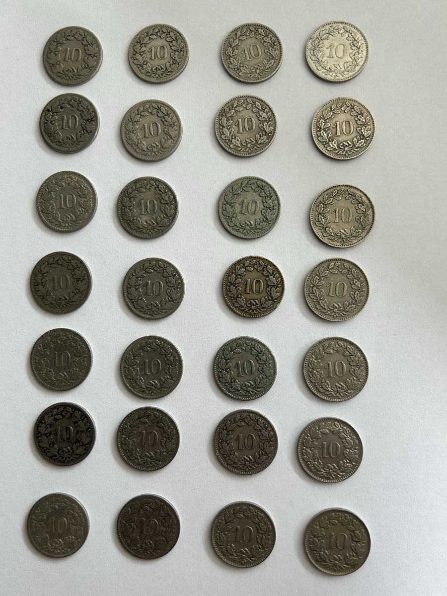 Toutes les monnaies: Highlight Lot 10 Rappen ab 1881 – D'occasion à Büttikon AG par Rcook 3