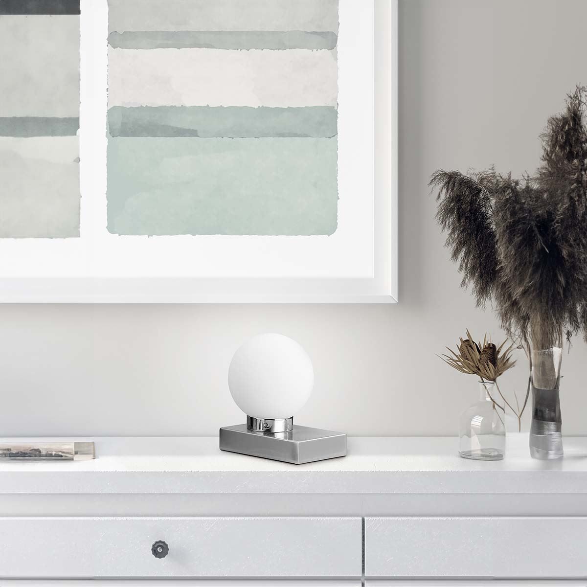 Lampade: Tischleuchte, Touchdimmer, 15 cm x 12 cm – Nuovo (secondo la descrizione) da Kreuzlingen venduto da Smart-Light 1