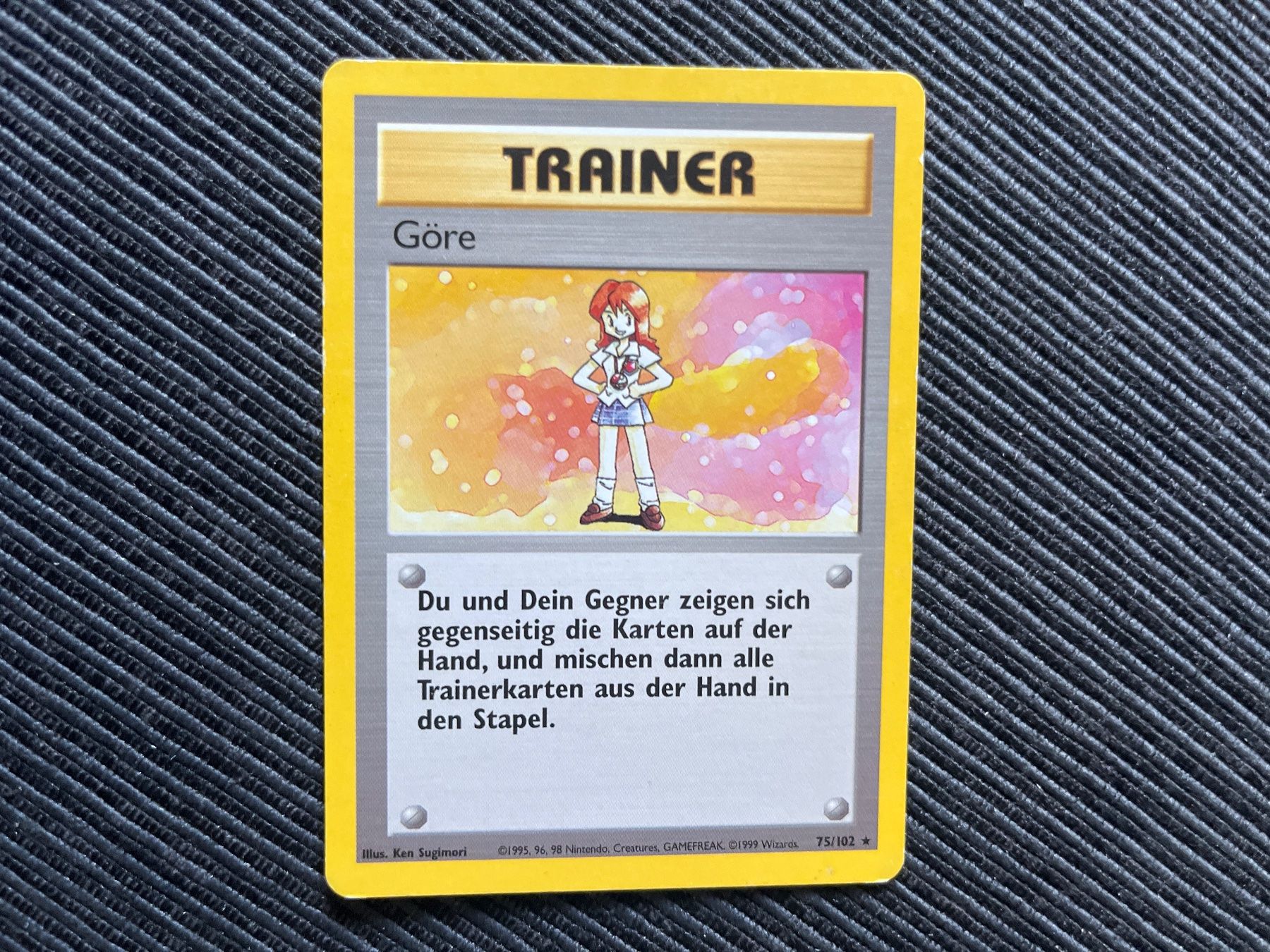 Pokémon Carte collezionabili: Pokemon Göre Rare non Holo Base Set deutsch – Usato da Wabern venduto da Collectfun