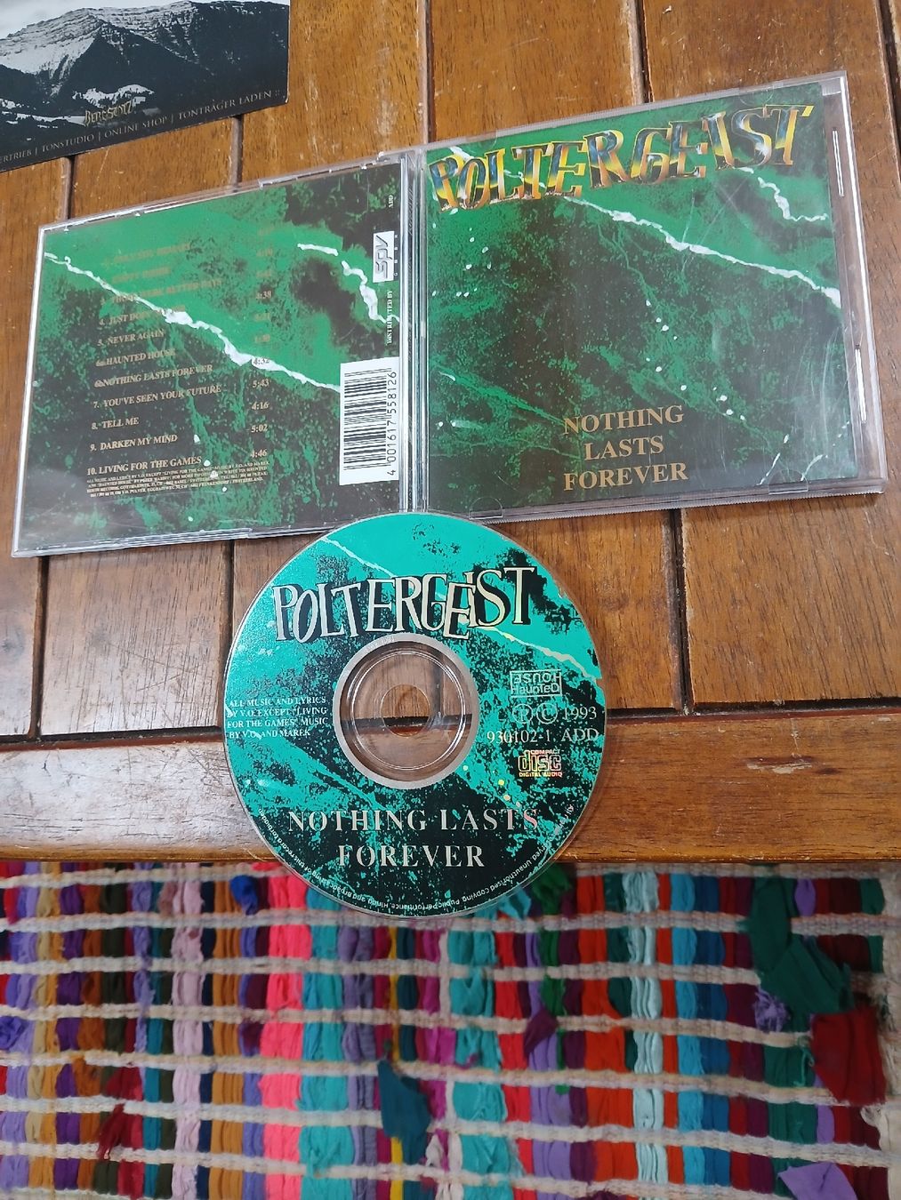 CD: poltergeist- Nothing... – Usato da St-Cergue venduto da VeganWarrior