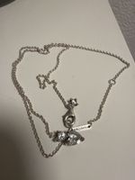 Pandora Halskette mit Herz Anhänger, 925 Silber