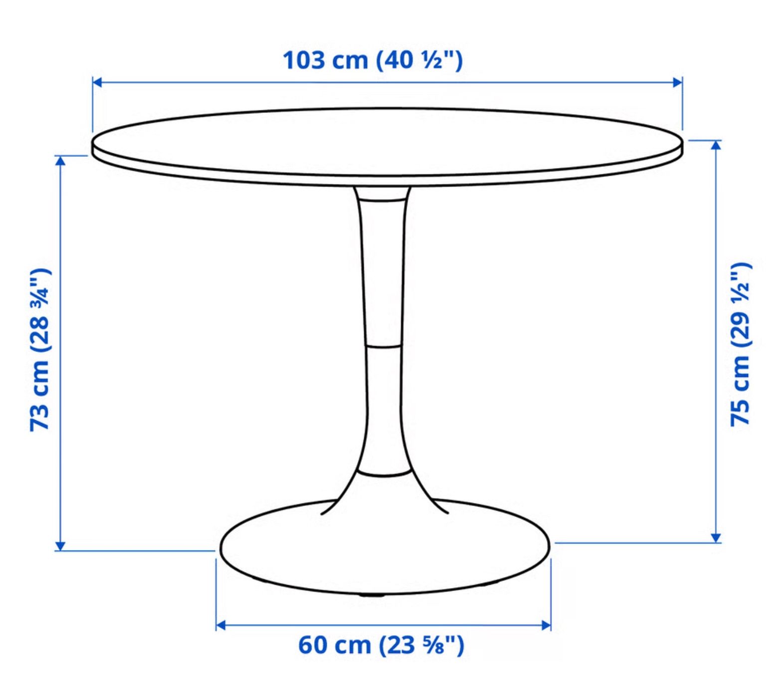 Ikea Tavoli: Tisch Docksta Ikea – Usato da Uster venduto da Elisa_Leggeri 3