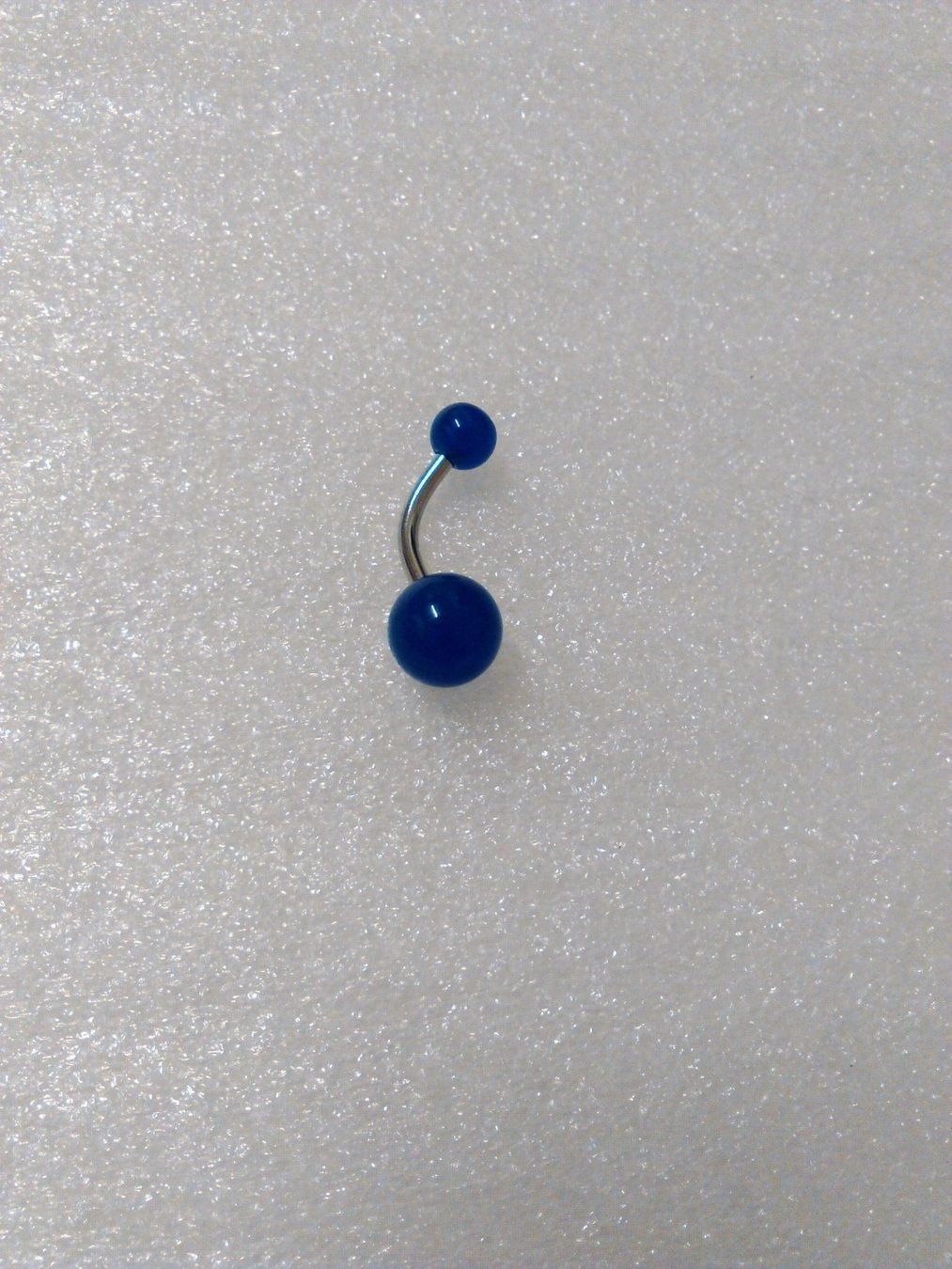 Gioielli per piercing: EDELSTHAL BAUCHNABELPIERCING;DUNCKELBLAU – Nuovo (secondo la descrizione) da Basel venduto da bijoutrie_4 5