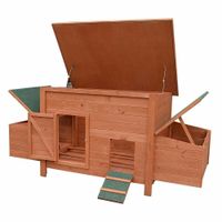XXL Hühnerhaus Hühnerstall aus Holz