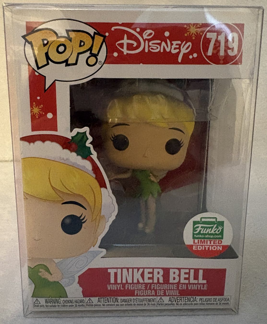 Funko Statuette: Funko Pop - 719 - Tinker Bell (Christmas) – Nuovo e nell'imballaggio originale da Meisterschwanden venduto da McSchein