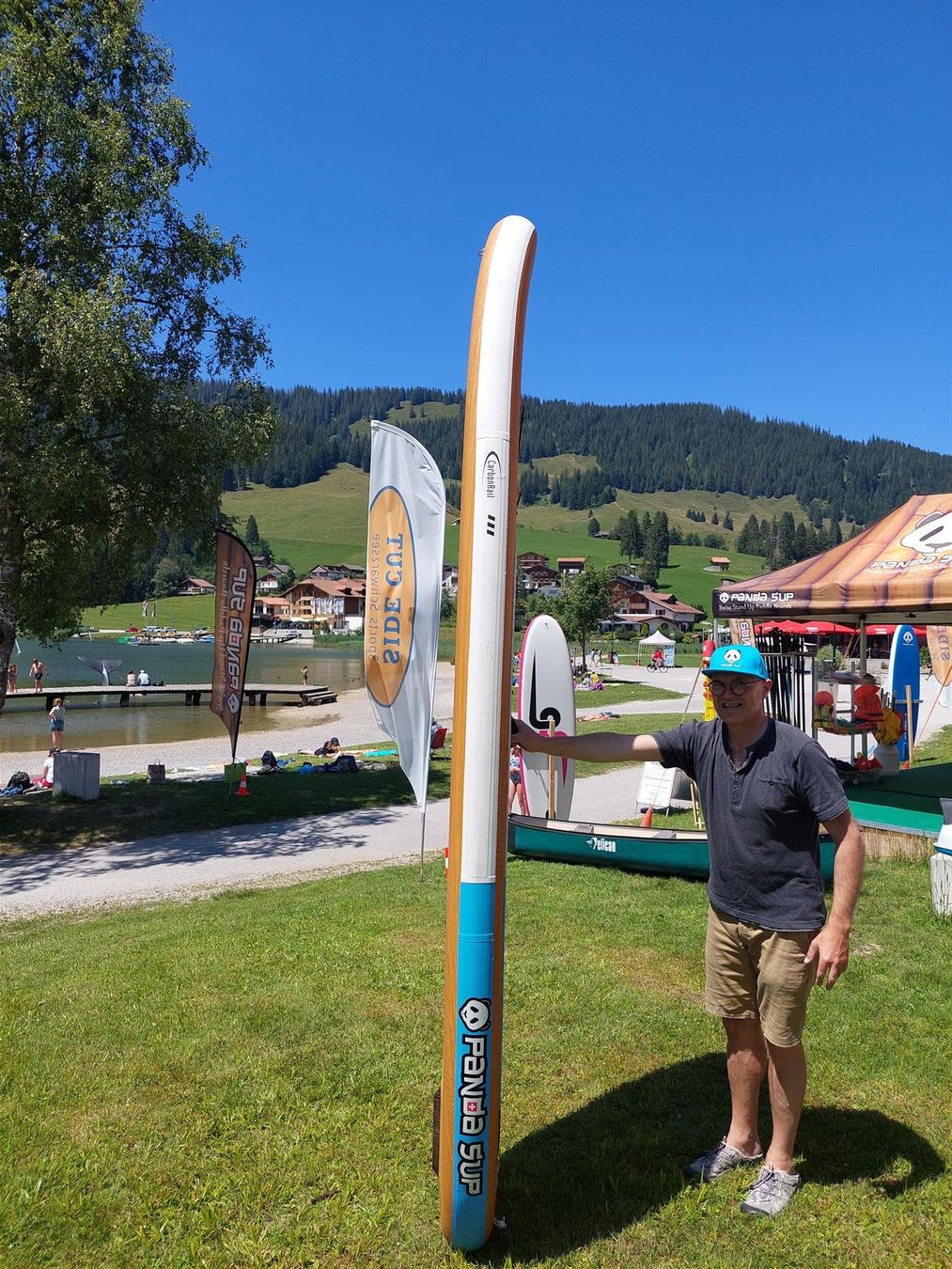 Schlauchboote, Kajaks & Kanus: SUP Panda 10'6'' Occasion Set | 666120 – Gebraucht aus Schwarzsee von Sidecut 3