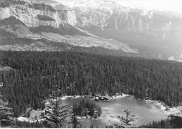 Alte Aufnahme Caumasee Flims, Reproduktion