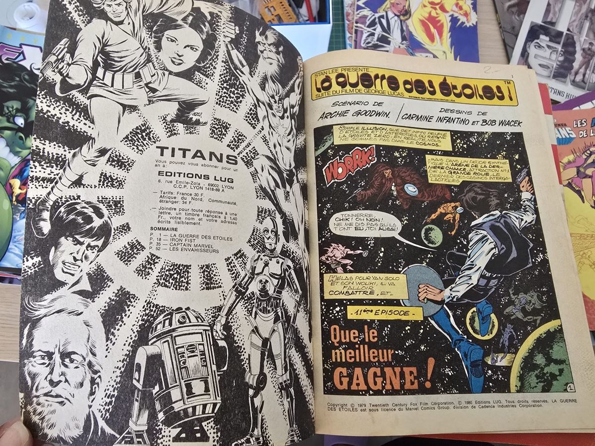 Fumetti: Lot BD Titans 73 numéros divers. Années 80 – Usato da Ropraz venduto da eri_v66k 2