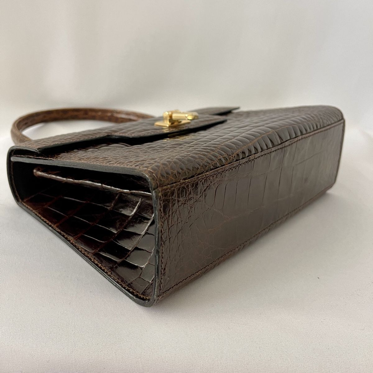 Borse da donna: VINTAGE Custom Made Crocodile Leather Bag – Nuovo (secondo la descrizione) da Emmen venduto da Avviivva_Com2023 4