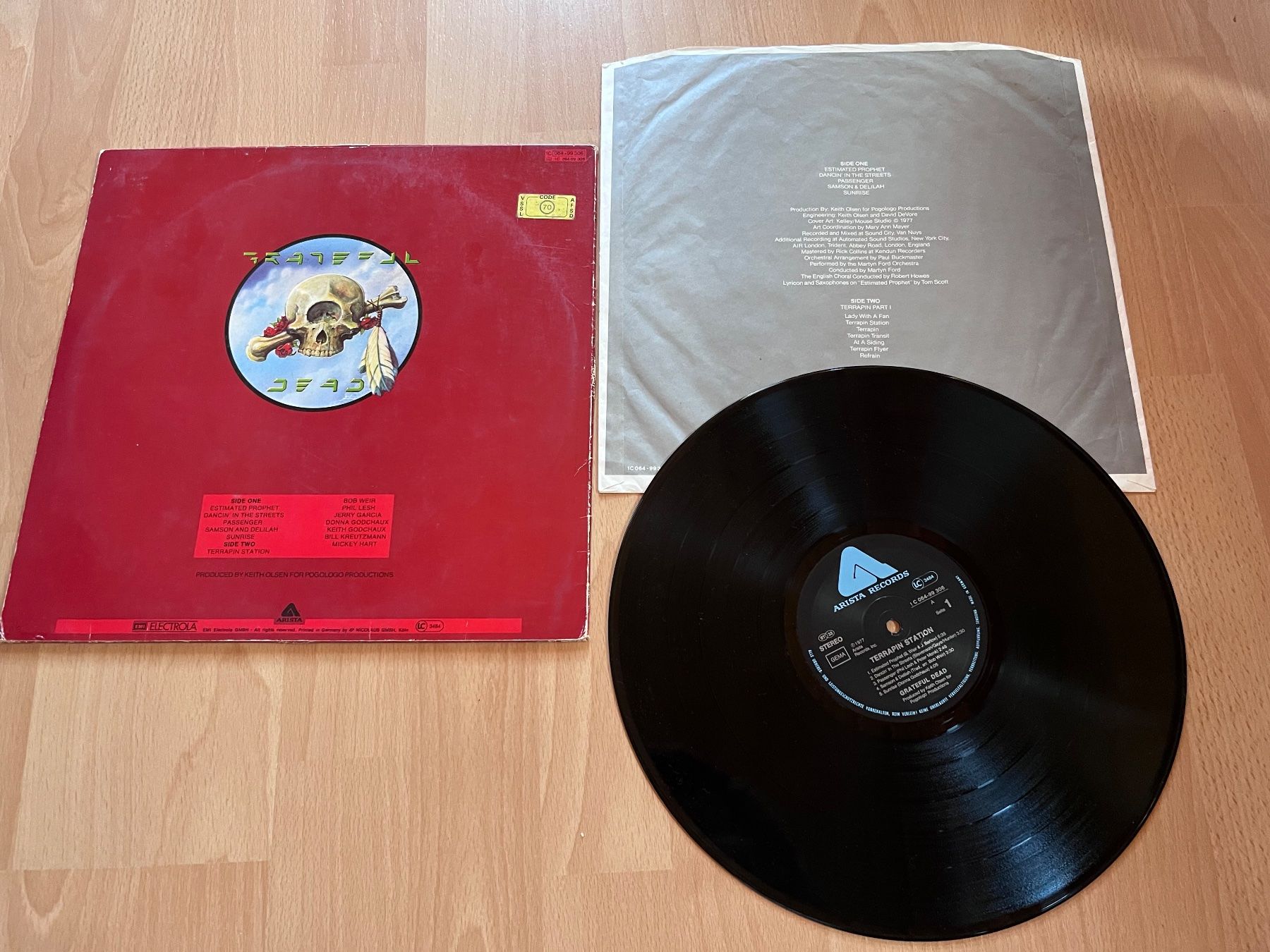 Vinyles: Grateful Dead - Terrapin Station – D'occasion à Giebenach par Wurlitzer70 1