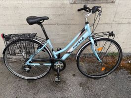 Vélo bleu Switch City Vélo -26 pouces 