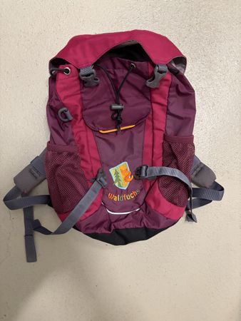 Kinderrucksack Deuter Waldfuchs pink violett gebraucht