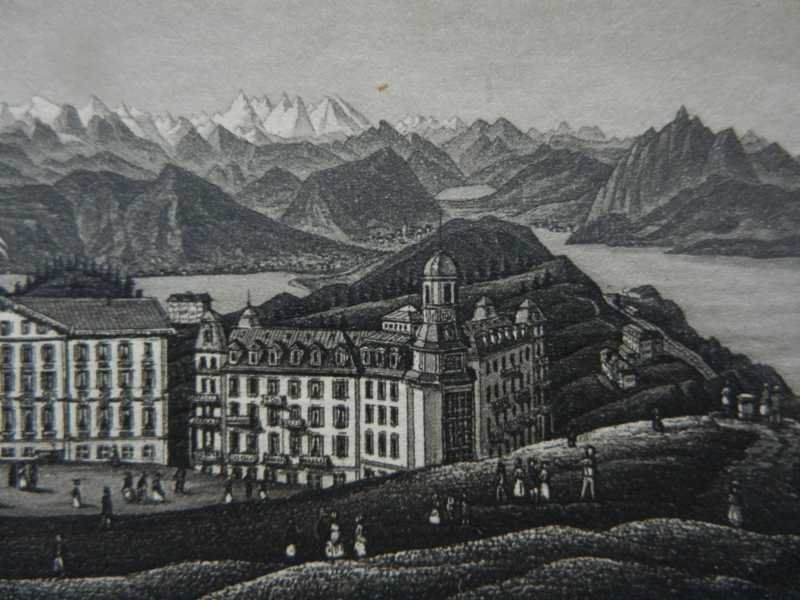 Incisioni: Rigi Kulm Dikenmann – Usato da Risch venduto da Rischli15 8
