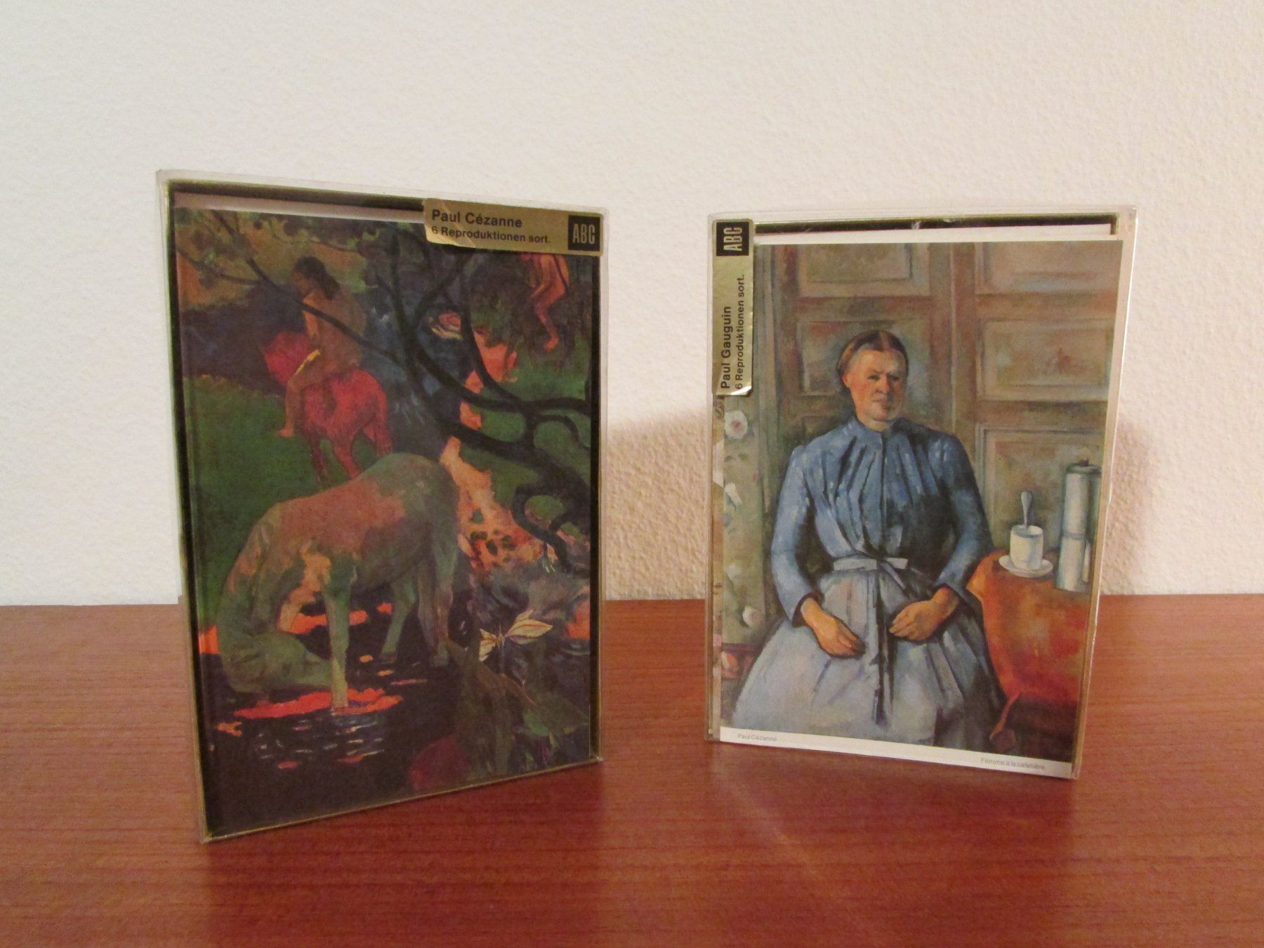 Cartoline postali: Wunderschöne Paul Cézanne Kunst Postkarten Reproduktionen – Usato da Zollikofen venduto da Flavabana 2