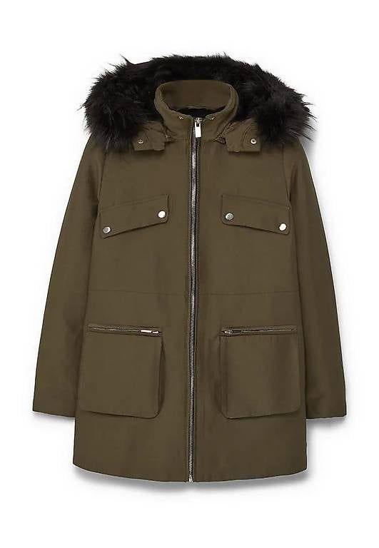 Mango Jacken: MANGO Damen Parka Jacke, Grösse L – Gebraucht aus St. Gallen von Ataraxis