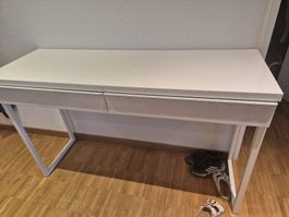 Ikea Besta Burs Schreibtisch Konsolentisch weiss