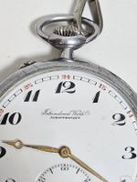 Taschenuhr International Watch Co Schaffhausen mit Kette