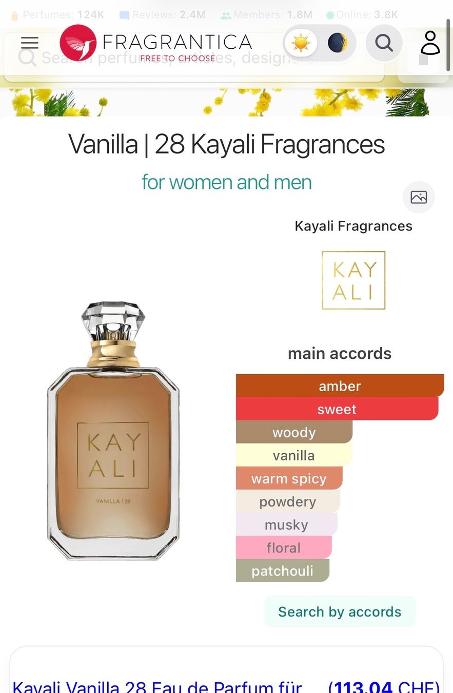 Kayali Profumi & Eau de Toilette: KAYALI VANILLA | 28 EDP Duftprobe - 2 ml – Usato da Zürich venduto da deruja 5