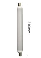 2 Lampen LED Linolite TUBE FLUO S19 7W 230V 500lm -)