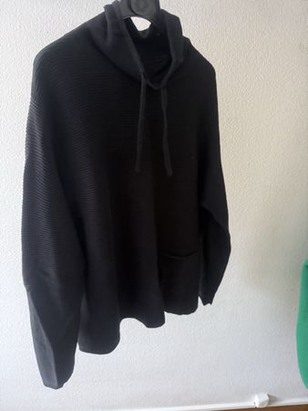 C&A Strickpullover, Schwarz, Grösse L, Neuw