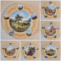 Lot 6 assiettes décoratives Seltmann Weiden Bradex