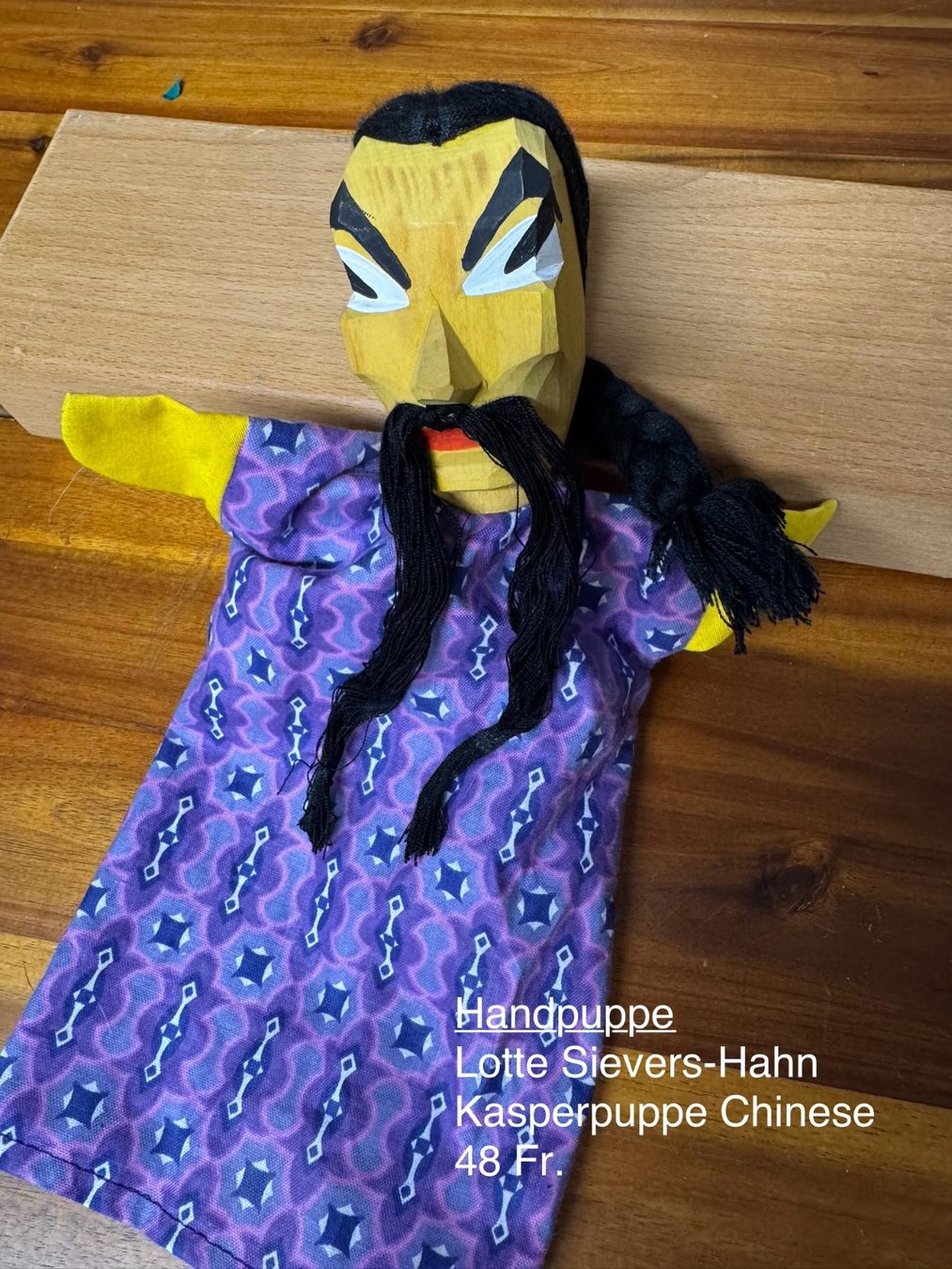 Figuren: Handpuppe Kasperpuppe Lotte Sievers-Hahn – Neu (gemäss Beschreibung) aus Wasterkingen von GrhAli