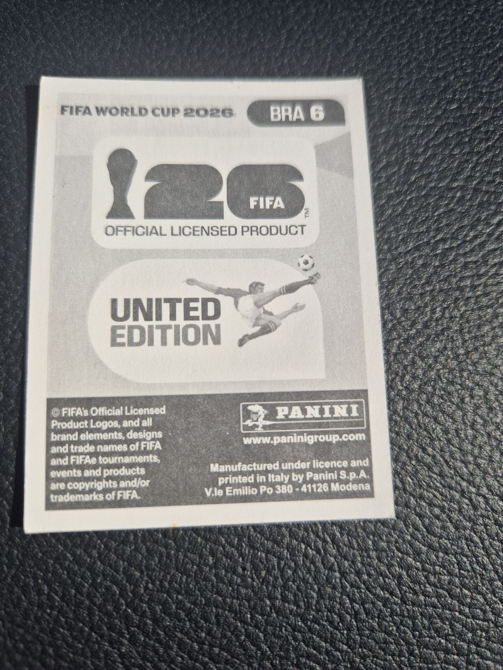 Panini Carte collezionabili: Sticker BRA 6 Panini WM 2026  – Nuovo (secondo la descrizione) da Schübelbach venduto da jes_y99y 1