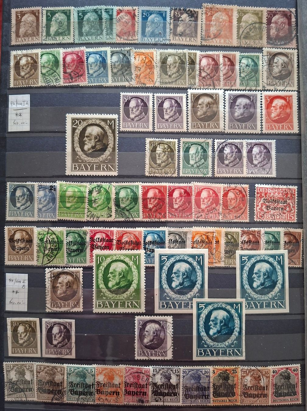 Tous les timbres: Briefmarken Altdeutschland – D'occasion à Dotzigen par ser_8hp9
